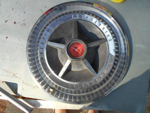 1966 thunderbird spinner hubcap