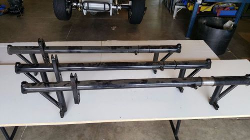 Coil over front axles