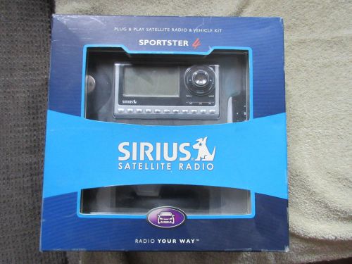 Sirius satelite radio sportster 4. new in box!