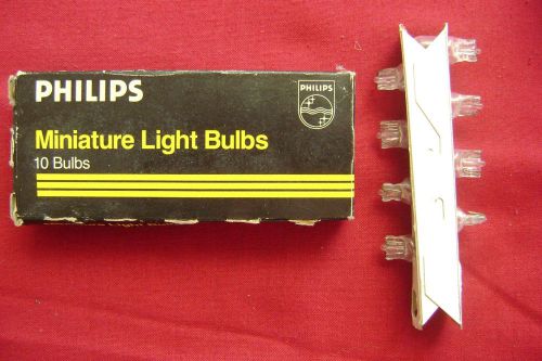 Philips miniature light bulbs  8 pcs. #194 12v.  127a