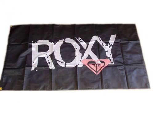 Roxy flag banner sign beautiful 4x2 surf skateboard