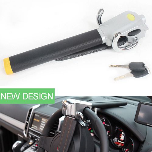 High safety car steering wheel lock car anti theft security locks safety hammer