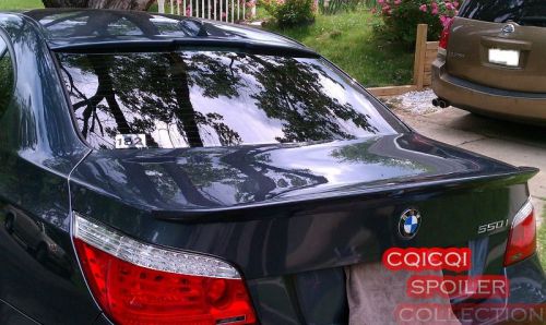 Unpainted bmw 04-10 e60 5-series sedan ac type roof + trunk spoiler ◎