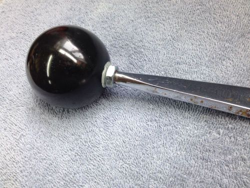 Rat rod hurst/ indy shift lever with 8 ball.