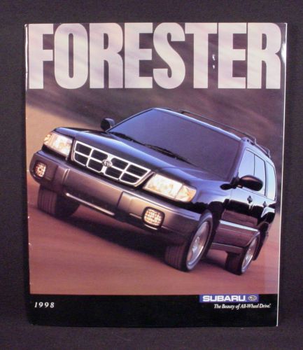 1998 subaru forester sales brochure - original
