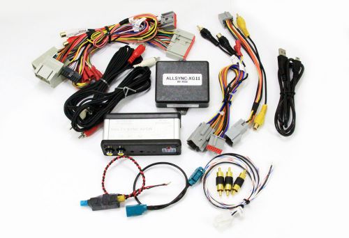 Nav-tv allsync-xg11 audio video camera adapter ford 11-12 f-150 250 350 450 550