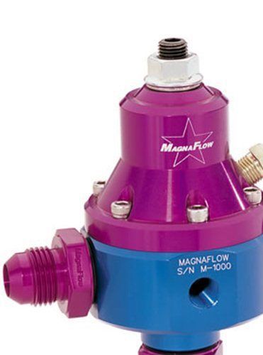 Magnafuel fuel pressure regulator blue anodized 35-85 psi universal each mp9950