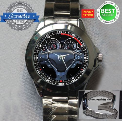 Ready stock ! acura tl steeringwheel sport metal watch
