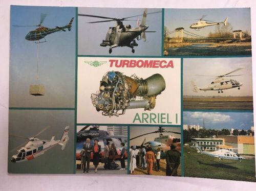 Tubomeca Arriel I Turboshaft Engine Brochure, US $25.00, image 1