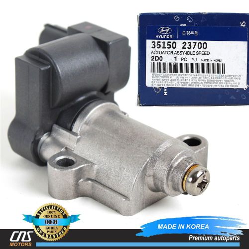 Genuine idle speed control valve fits 03-10 hyundai kia 2.0l oem 35150-23700