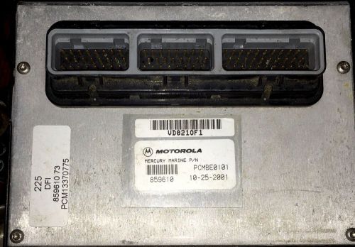2001-2002 mercury optimax 200hp 225hp ecm outboard control module