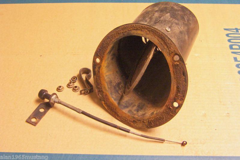 (J) Used OEM 1967 1968 ? Ford Mustang Coupe Conv FB L/H Fresh Air Vent W/ Cable, US $49.75, image 2