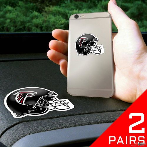 Fanmats - 2 pairs of nfl atlanta falcons dashboard phone grips 13136