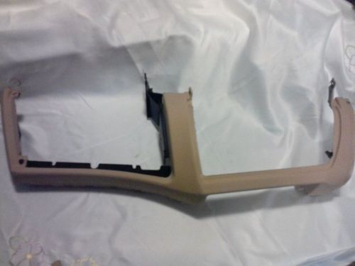 Bmw e39 525i 528i 530i 540i m5 lower center dash panel tan 8167699 original oem