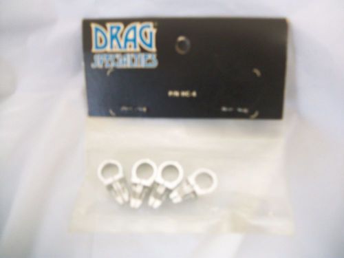 Drag specialties 3/8&#034; chrome h/bar &amp; wire clip, multi, new old stock ds-272333