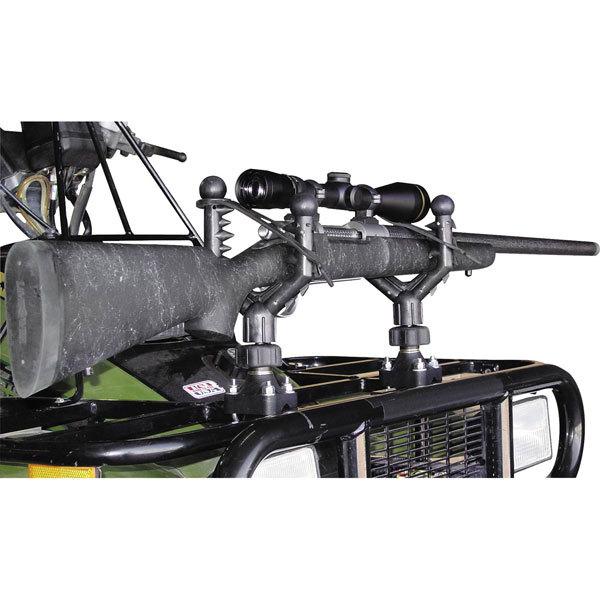 Quadboss cushioned gun rack