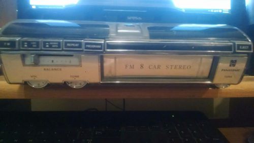 Vintage 1970ds panasonic under dash 8 track fm radio,great addition to any car
