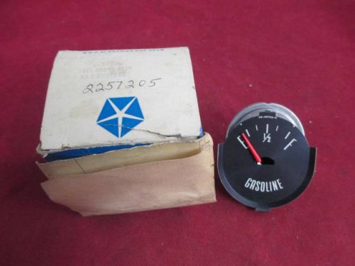 Fuel gauge fits 1962 62 plymouth models nos mopar 2257205