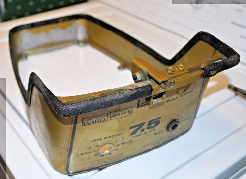 1977 montgomery ward sea king 7 1/2 hp outboard lower engine cowling assembly