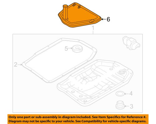 Audi oem 09-10 q7 automatic transaxle-filter 0at325429