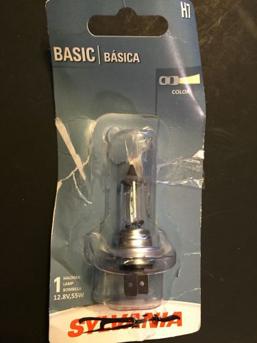 Sylvania basic h7 55w one bulb headlight fog upgrade replace stock dot fit lamp