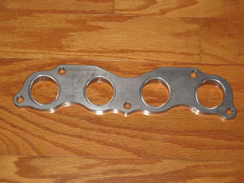 Honda/acura k20/k24, rsx, civic si mild steel exhaust/header flange cnc machined