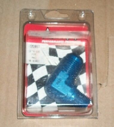 Aeroquip aluminum 90deg male elbow fcm2017 -12an to ½ npt---new---