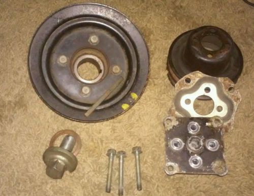 1981 - 85 mazda rx7 water pump pulley/ eccentric shaft pulley