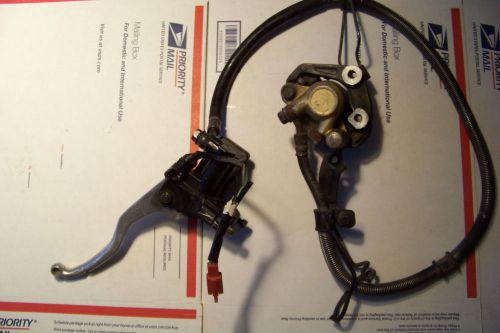 2002-2011 yamaha zuma yw50 brake assembly