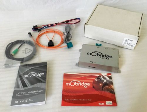 Mobridge audio ipod/iphone + aux interface mbz mercedes