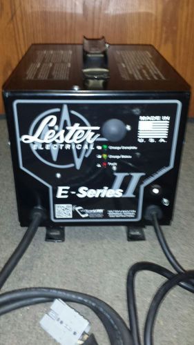 Lester ii e-series  36volt/25amp battery charger  list $526.00