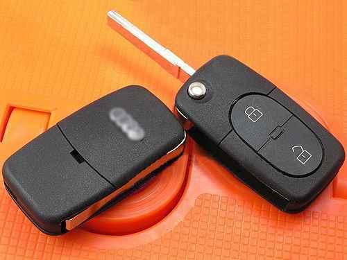 B0241 Folding remote key shell for Audi A6 2 buttons no chip, US $7.99, image 2