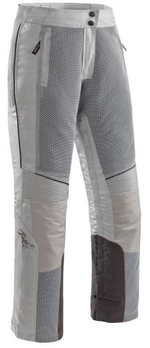 Joe rocket womens silver cleo elite textile/mesh motorcycle pants