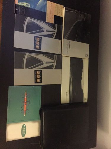 2000 acura rl owners manual