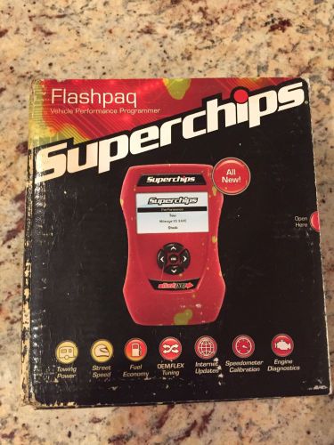 Superchips flashpaq vehicle programmer, US $290.00, image 1