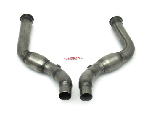 Jba mid-pipe with converters stainless steel 3&#034; dia chrysler dodge 5.7 6.1l kit