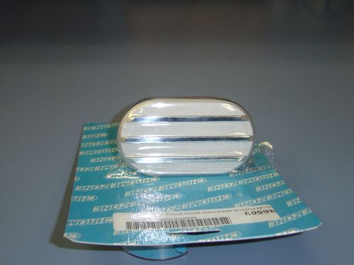 Nostalgic billet aluminum breather satin top