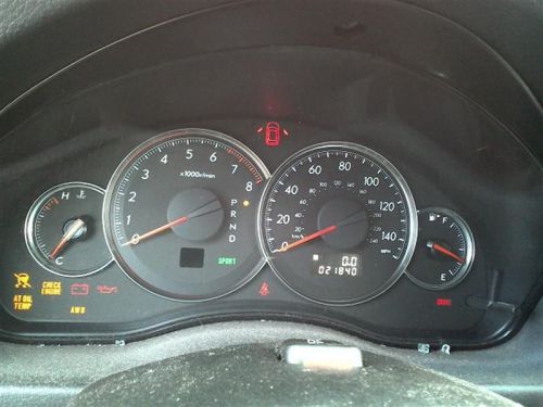 Speedometer 09 legacy mph outback 2.5l base and base limited at #1818074