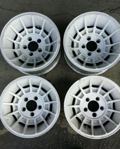 Vintage  chevy turbine wheel 2- 15 x7 2- 15x8.5