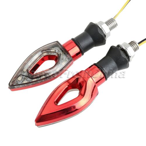 Motorcycle turn signal blinker amber led light indicator for suzuki gsxr 750 600