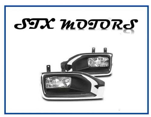 2015-2016 gmc yukon fog lights pair lamps with bulb bezels harness switch 775