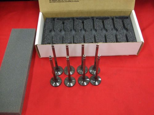 Delwest titanium coated exhaust valves,1.625 .310 stem, 500 miles,roushyates