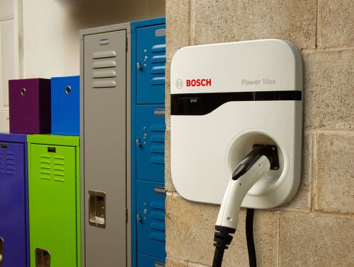 Bosch evse level 2 charger power max 16a - 12 ft cable charging station