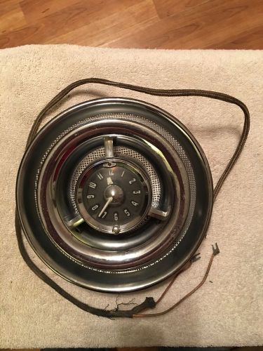 Vintage 1954 car clock nice!