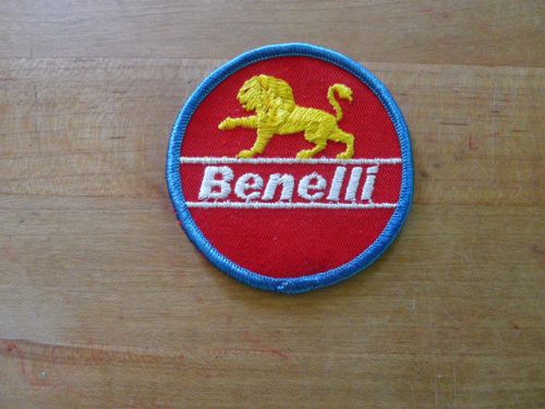 Vintage benelli motorcycle  embroidered patch