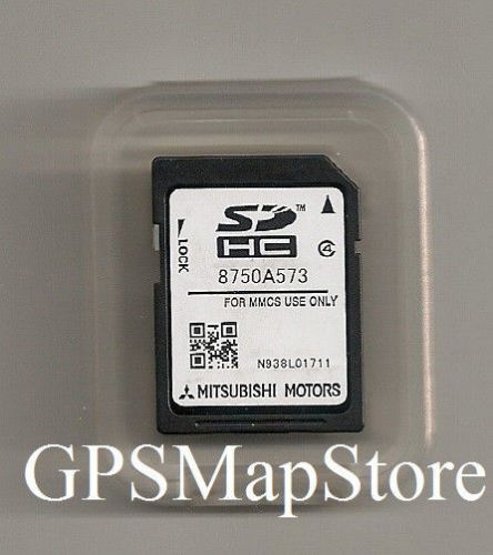 2015 mitsubishi outlander sport se navigation sd card map 100% factory part