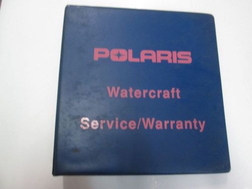1992 1993 polaris personal watercraft service manual master manual binder oem