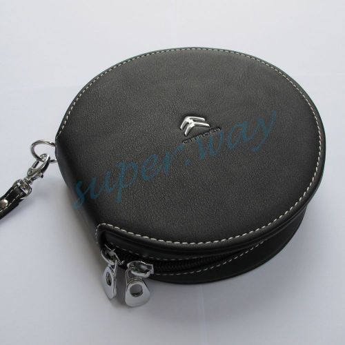 Portable cd dvd holder zip case storage pu wallet bag handbag part for citroen