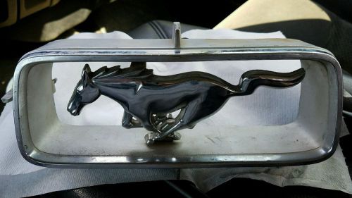 1967 mustang horse pony corral grille emblem