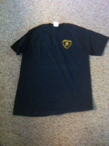 Lamborghini men&#039;s t shirt   black size m